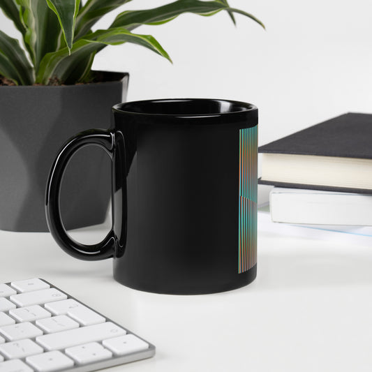 Black Glossy Mug