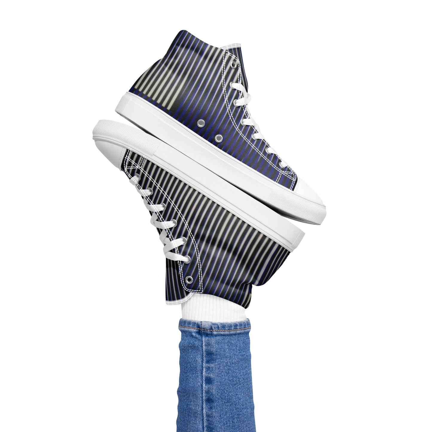 Women’s high top canvas shoes